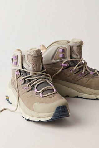 Hoka Boots, Hiking Sneakers Women, Short One Piece, Hiking Sneakers, Mid Boots, Beautiful Sites, Hiking Gear, Nubuck Leather, Sneaker Shopping