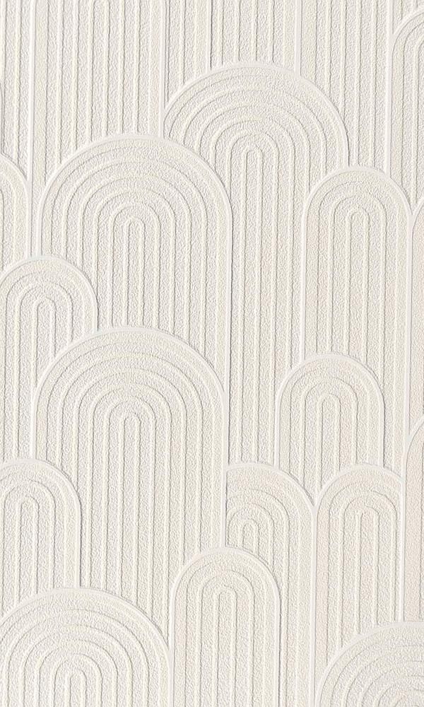 a white wallpaper with wavy lines on it