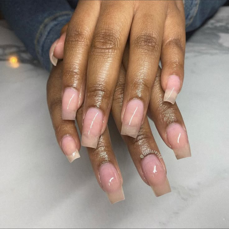 Normal Acrylic Nails, Normal Nails Design, Normal Nails, Girl Hygiene, Natural Looking Acrylic Nails, Acrylics Nails, Pearl Nail Art, Aggie Pride, Overlay Nails