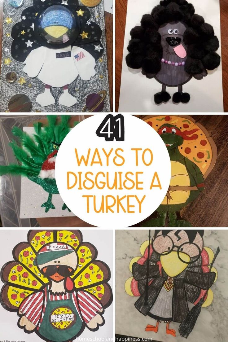 Disguise A Turkey Ideas Wednesday Turkey Disguise, Disguise A Turkey Santa Clause, Disuse The Turkey, Deadpool Turkey In Disguise, Disguised Turkey Project Kid Ideas, Creative Disguise A Turkey, Chef Turkey Disguise, Zombie Turkey In Disguise, Turkey Disguise Project Pizza Delivery