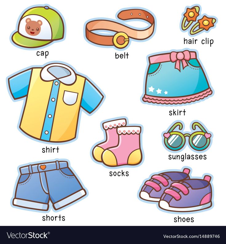 children's clothing and shoes clipart stock photo royaltyvectors rh shutterstocker com