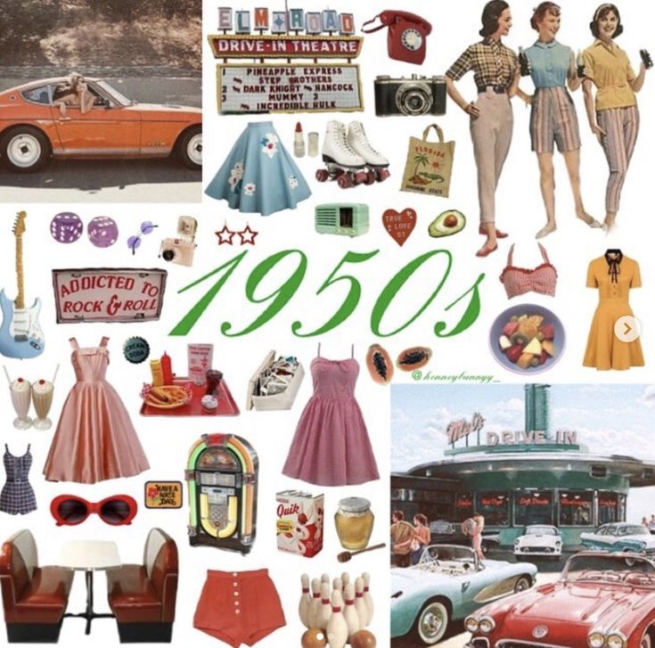 50s Fashion Moodboard, 50s Party Aesthetic, Anni 50 Aesthetic, 50s And 60s Aesthetic, 1950s Aesthetic Outfits, 50s Outfits Aesthetic, Party Vintage Aesthetic, 50s Outfit Ideas, 50s Moodboard