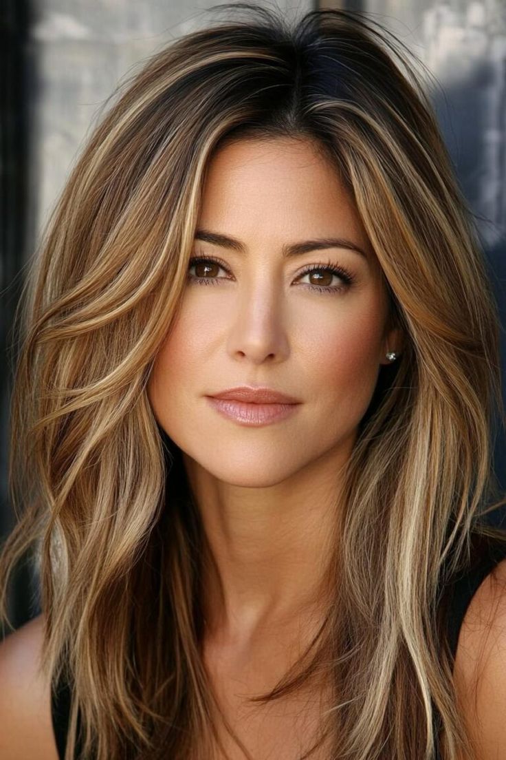 20 Jennifer Aniston Hairstyles for You to Try Out Long Layered Hairstyles For Fine Hair, Jennifer Aniston Hair Color Caramel, Jennifer Aniston Hair 90s, Layered Long Hairstyles, Jennifer Aniston Hairstyles, Jennifer Aniston Hair Color, Wavy Layered Hair, Jennifer Aniston Hair, Hair Color Caramel