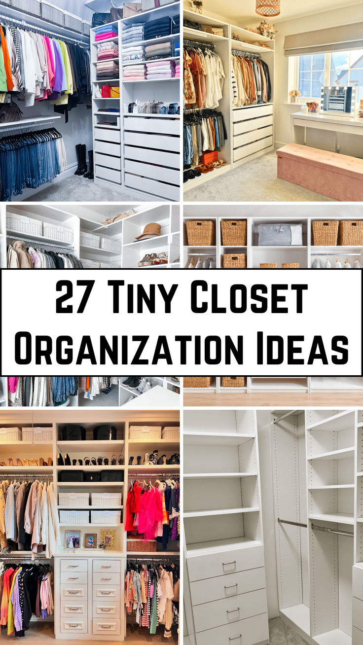 A compact closet with neatly arranged shelves, multi-level hangers, storage bins, and folded clothes stacked efficiently. Vertical Storage Closet, Closet Shelf Ideas Organizing, Closet Organization Small Bedroom, Shelf In Closet Ideas, Cool Small Closet Ideas, Small Closet Organization With Drawers, Closet Organization Ideas Square, Storage Closet Remodel, Closet Ideas For Studio Apartment