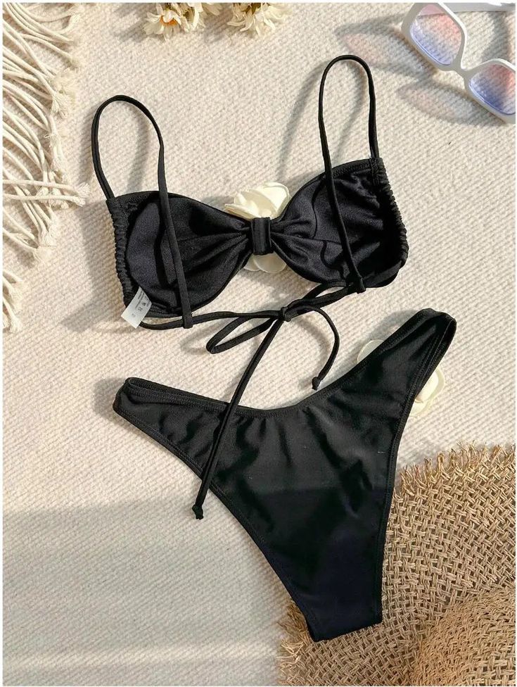 The perfect swimwear for the bold! We have a dreamy collection of bikinis and swimsuits to level up your beach & pool outfits. SIZING ♡ S Bust: 81-86cm, Waist: 61-66cm, Hips: 86-91cm ♡ M Bust: 86-91cm, Waist: 66-71cm, Hips: 91-96cm ♡ L Bust: 91-96cm, Waist: 71-76cm, Hips: 96-101cm ♡ XL Bust: 96-101cm, Waist: 76-81cm, Hips: 101-106cm DETAILS *Material Polyester | Stretch & Spandex | Wire-free | High Waist* Fits true to size*Care details: Cold hand wash, do not bleach, cool iron inside out, drip d Elegant Fashion Outfits, High Waisted Bathing Suits, High Heel Sneakers, Jumpsuit Elegant, Evening Dresses Short, Shirt Bag, Spring Tops, Swim Suit, Beach Dresses