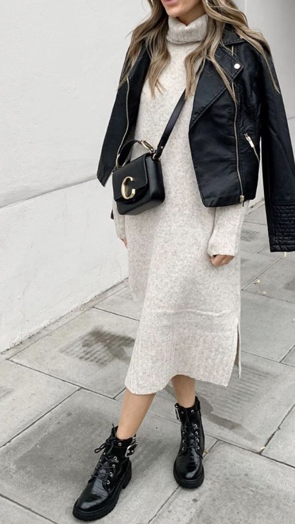 Casual Dinner Outfit Winter Plus Size, Sweater Dress Outfit Ideas, Knitted Dress Outfit, Chic Style Inspiration, Stile Blair Waldorf, Adrette Outfits, Thanksgiving Outfit Ideas, Cute Thanksgiving Outfits, What To Wear Fall