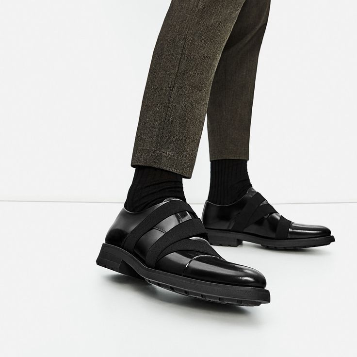 Ad Inspiration, Blazer Zara, Man Shoes, Shoes World, Black Leather Shoes, Zara Man, Men's Wear, Prada Men, Men's Wardrobe