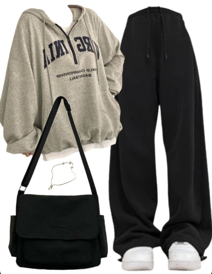 Baggy Sweatpants, Outfit Inspo Casual, Trendy Outfits For Teens, Everyday Fashion Outfits, Casual Day Outfits, Quick Outfits, Cute Everyday Outfits, Really Cute Outfits, Casual Style Outfits