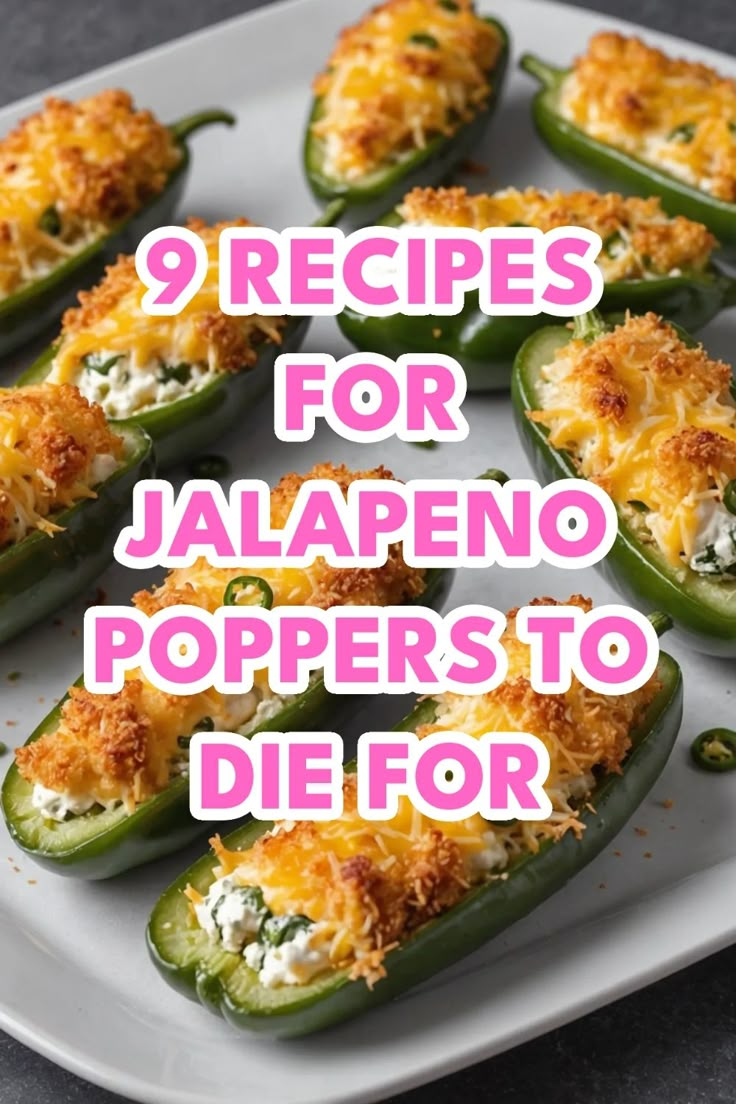 A photo of a jalapeno poppers Cream Cheese Stuffed Jalapeño Peppers, Baked Stuffed Jalapeno Peppers, Stuffed Jalapeño Recipes, Jalapeño Stuffed Peppers, Fresh Jalapeno Poppers, Jalapeño Peppers Stuffed, Jalapeño Cornbread Poppers, Won Ton Jalapeño Poppers, Jalapeno Popper Ideas