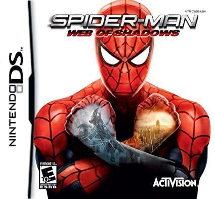 the cover art for spider - man web shadow