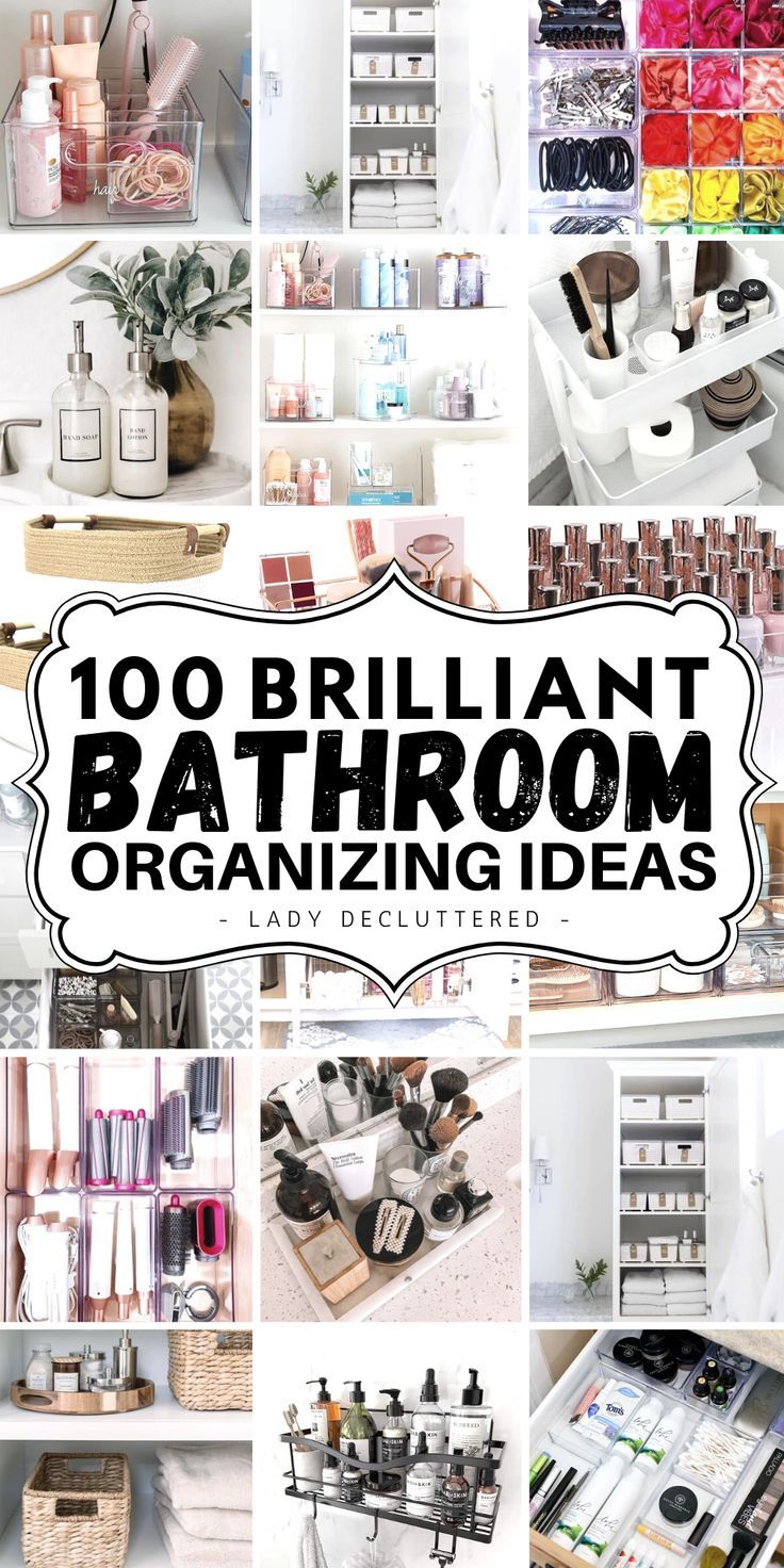 the top ten brilliant bathroom organizing ideas