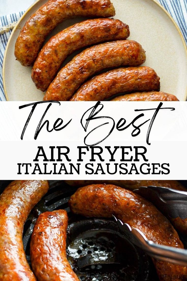 the best air fryer italian sausages