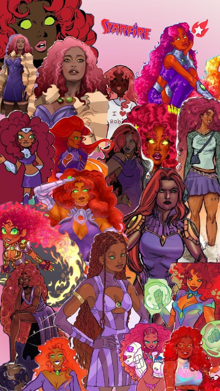 starfire, dc comics, poc starfire, black starfire, black women, black girl, Comics, comics, DC comics, Starfire, super heros, heros, Star Fire Cosplay, Starfire Costume, Starfire Dc, Starfire And Raven, Nightwing And Starfire, Teen Titans Fanart, Pretty Halloween Costumes, Black Comics, Raven Teen Titans