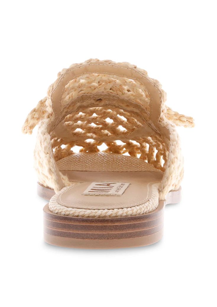 MIA Step into summer with the stylish Layce Woven Raffia Mule! With its modern mule design, half inch stacked heel, and square toe, this limited edition slide offers a timeless and chic look. Made with natural woven raffia, it's the perfect shoe for spring and summer! (Note: We can't guarantee you won't want to wear these every day.) This style runs large, so we recommend sizing down! Woven Raffia, Timor Leste, Perfect Shoes, Toe Designs, Turks And Caicos, Turks And Caicos Islands, Stacked Heel, Mozambique, Trinidad And Tobago