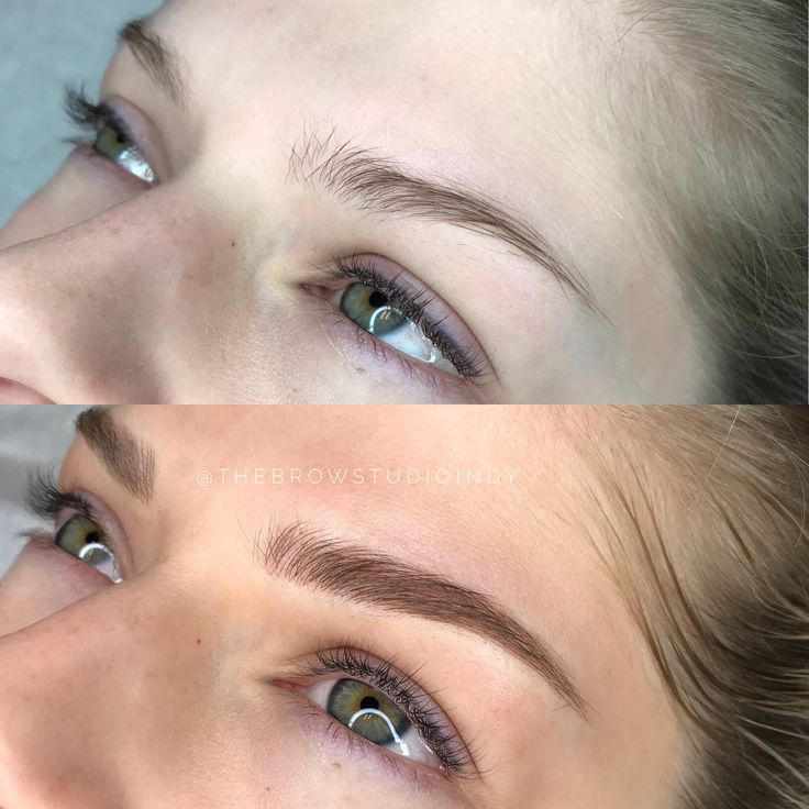 Eyebrows Blonde, Mircoblading Eyebrows, Eyebrow Before And After, Eyebrows Goals, Micro Blading, Permanente Make-up, Cosmetic Tattooing, Bentuk Alis, Evening Eye Makeup