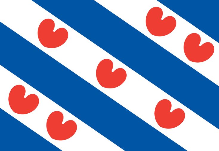 an image of a blue and white striped pattern with red hearts on the diagonal stripes