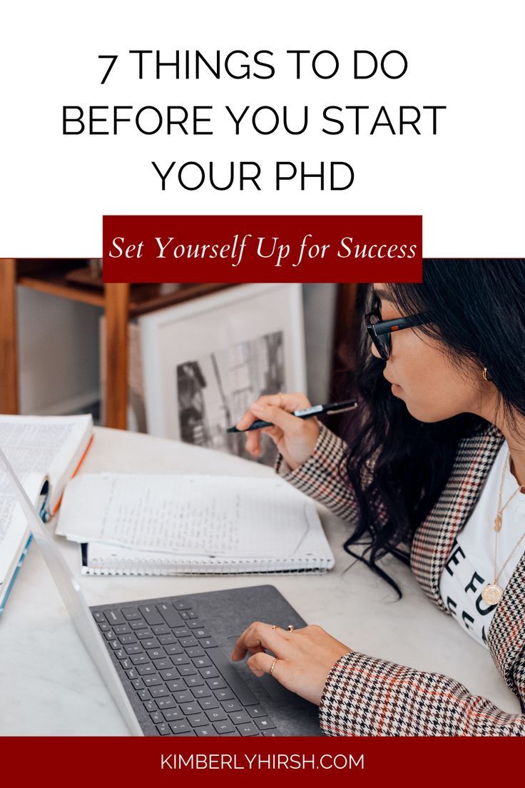 7 Things to Do Before You Start Your PhD: Set Yourself Up for Success (A person with long hair and glasses sits in front of a laptop and spiral bound notebook) Phd Acceptance Announcement, Getting A Phd, Phd Announcement, Phd Application Tips, English Phd Aesthetic, Educational Doctorate, Phd Preparation, Phd Organisation, Phd Planning