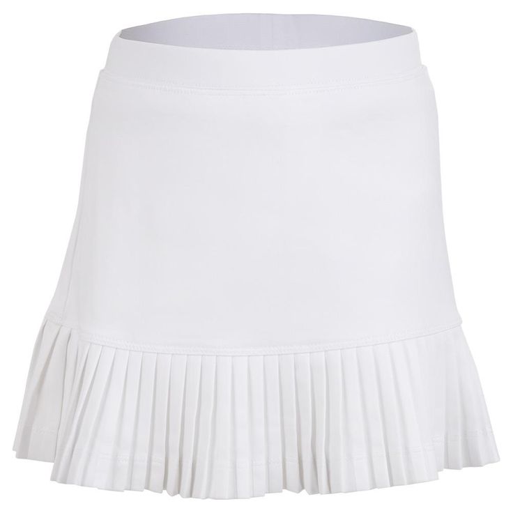 Shell be ready to take over the court in theLittle Miss Tennis Girls Mini Pleat Tennis Skort in White This one revives the charm of the classic tennis whites with a pleated hem for a flattering and modern touch The waistband is comfortable and the builtin shortie is supportive With its Aline silhouette and classic fit your championtobe will be moving around the court with the utmost easeSizes 45 XXSMALL XSMALL SMALL MEDIUM LARGEBuiltin shortsYesColorWhite Casual White Bottoms With Pleated Waist, Casual White Pleated Waist Bottoms, Pleated Tennis Bottoms In Solid Color, Pleated Tennis Bottoms, White Pleated Sporty Bottoms, Casual Tennis Bottoms With Pleated Hem, Sporty White Pleated Bottoms, Spring Tennis Bottoms With Pleated Hem, Sporty White Pleated Tennis Skirt