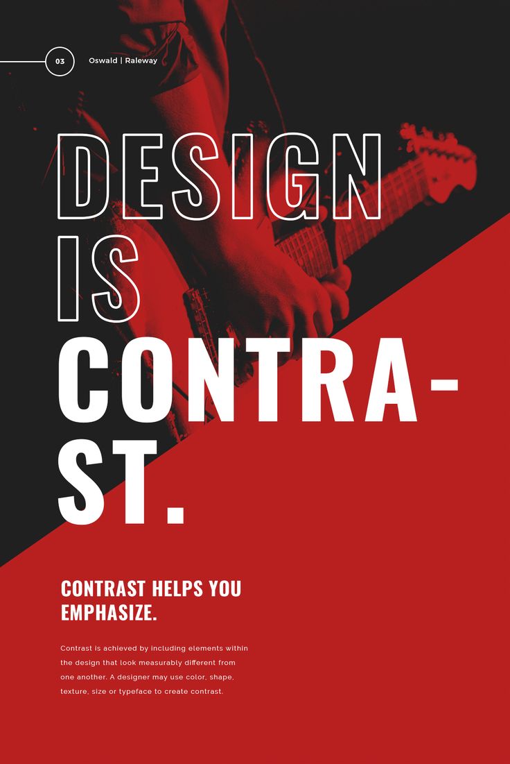 a poster with the words design is contra st