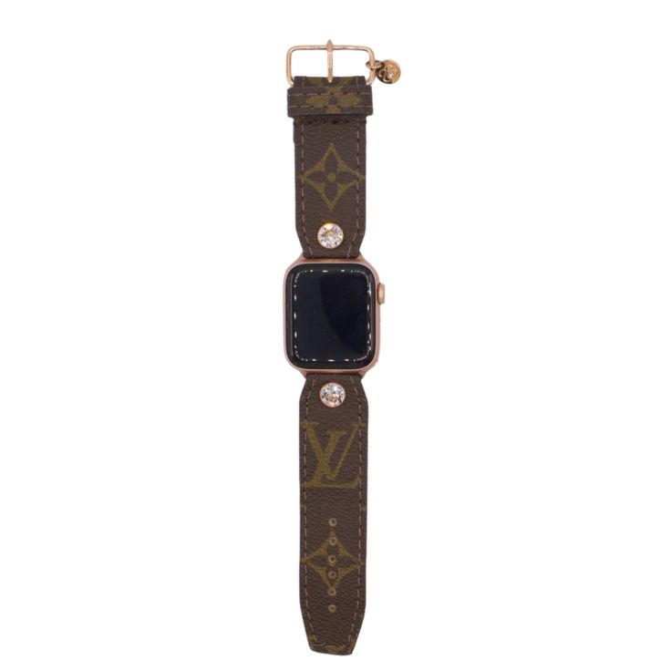 Introducing the Upcycled LV Monogram Smart-Watch Band in our iconic patented Skinny Sivella style, an eco-friendly luxury accessory that pairs sustainability with ultimate style. Handcrafted in the USA, this band features a supple soft lining for unmatched comfort, making it the perfect blend of fashion and function. Our Upcycled LV Monogram is our BEST-SELLING item and an obvious must-have for your Spark*l collection! Elevate your smartwatch experience with this elegant and sustainable piece. Exciting news! Your new Watchband is customized with our Spark*l Squad in mind, and you have many ways to make this accessory feel like yours truly. Select your perfect size and Watch Type/Color to create your dream Spark*l band! Plus, you can choose your favorite embellishment to match from our sele Upcycled Lv, Lv Monogram, Exciting News, Yours Truly, Luxury Accessories, Watch Band, Watch Bands, Apple Watch, Smart Watch