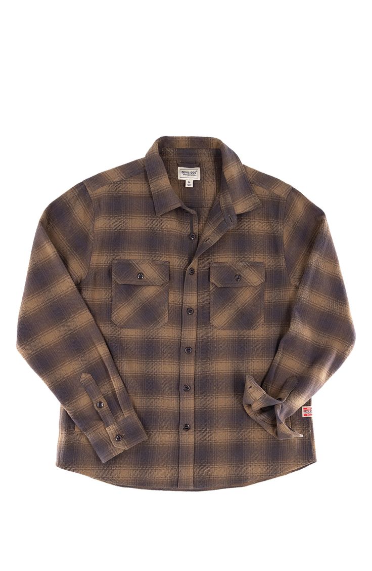 Layer through the seasons in this versatile plaid shirt-jacket that's extrasoft thanks to cotton twill and and a roomy fit. 29" length Front button closure Point collar Long sleeves with button cuffs Chest button-flap patch pockets; side-seam pockets 100% cotton Machine wash, tumble dry Imported Long Sleeve Flannel Shirt With Snap Buttons For Fall, Fall Cotton Shirt With Snap Buttons, Cotton Shirt With Snap Buttons For Fall, Plaid Relaxed Fit Shirt For Fall, Relaxed Fit Plaid Shirt For Fall, Cotton Shacket With Spread Collar For Fall, Fall Flannel Shirt With Snap Buttons For Work, Fall Flannel Work Shirt With Snap Buttons, Classic Flannel Shirt For Fall Casual Gatherings