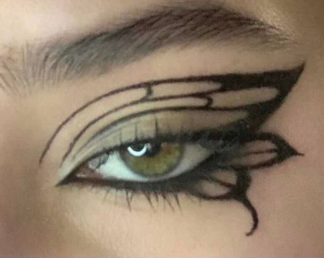 eye makeup design idea inspo Teknik Makeup, Maquillage On Fleek, Swag Makeup, Smink Inspiration, Dope Makeup, Makijaż Smokey Eye, Eye Makeup Designs, Fairy Makeup, Edgy Makeup