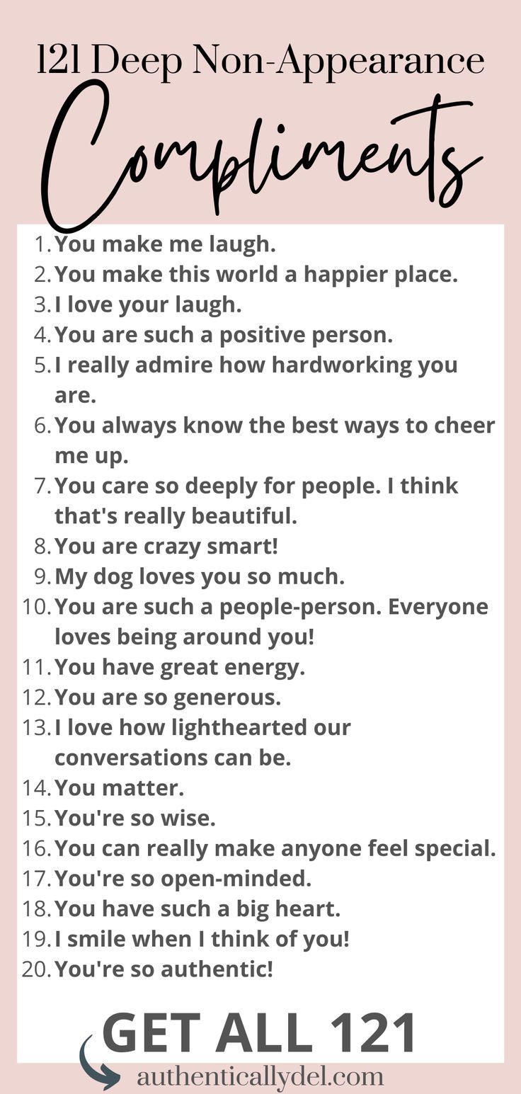 compliments not about appearance Non Psychical Compliments, No Physical Compliments, Compliment Words List, Cute Complements To Say, Compliments Not About Appearance, Compliments About Personality, Compliment Your Mirror Day, Compliments For Your Girlfriend, Compliments That Arent Physical