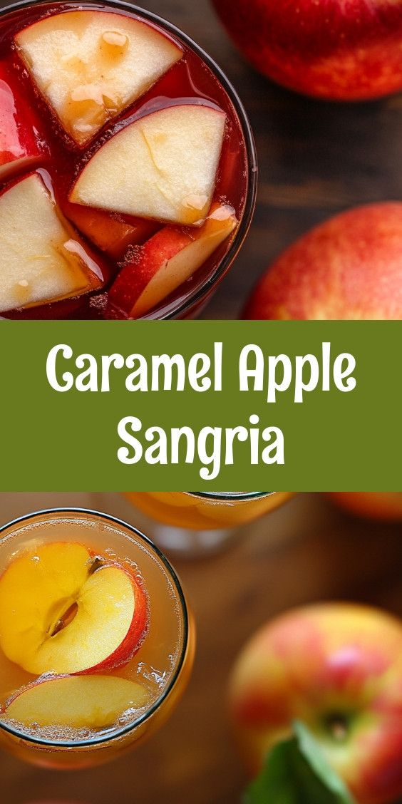 an image of caramel apple sangria