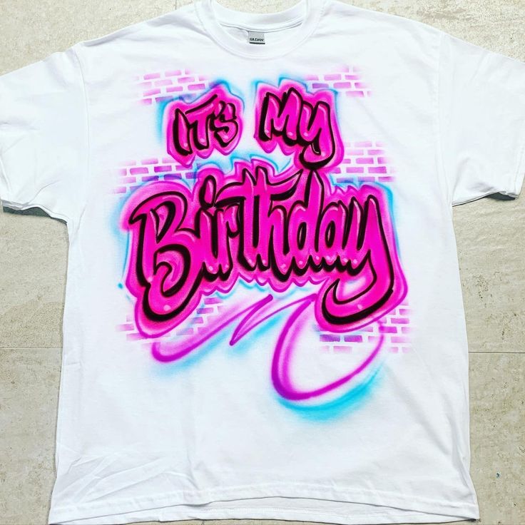 airbrush custom spray paint  Copy of Airbrush Zelda Birthday Design shirts hats shoes outfit  graffiti 90s 80s design t-shirts  Airbrush Brothers Shirt Birthday Shirts Womens, Birthday Shirt Design, Airbrush Shirts, It's My Birthday Shirt, Hulk Birthday, Zelda Birthday, Jojo Siwa Birthday, Airbrush T Shirts, Party T Shirts