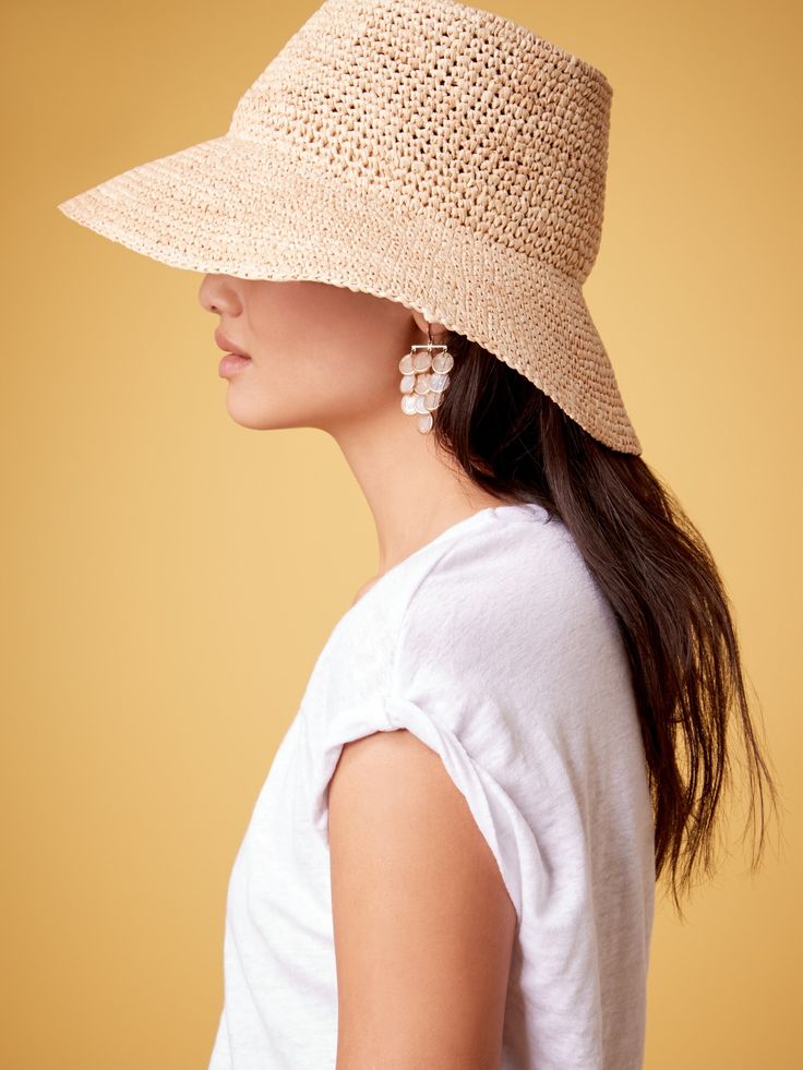 Packable Straw Hat | Banana Republic Casual Brimmed Crochet Hat With Upf 50+, Casual Crochet Hat With Upf 50+ And Brimmed Shape, Casual Lightweight Crochet Fedora Hat, Casual Crochet Bucket Hat For Travel, Packable Straw Hat In Natural Color, Casual Crochet Hat With Upf 50+ For Spring, Casual Adjustable Crochet Hat With Upf 50+, Casual Crochet Hat With Upf 50+ And Adjustable Fit, Casual Natural Color Packable Straw Hat