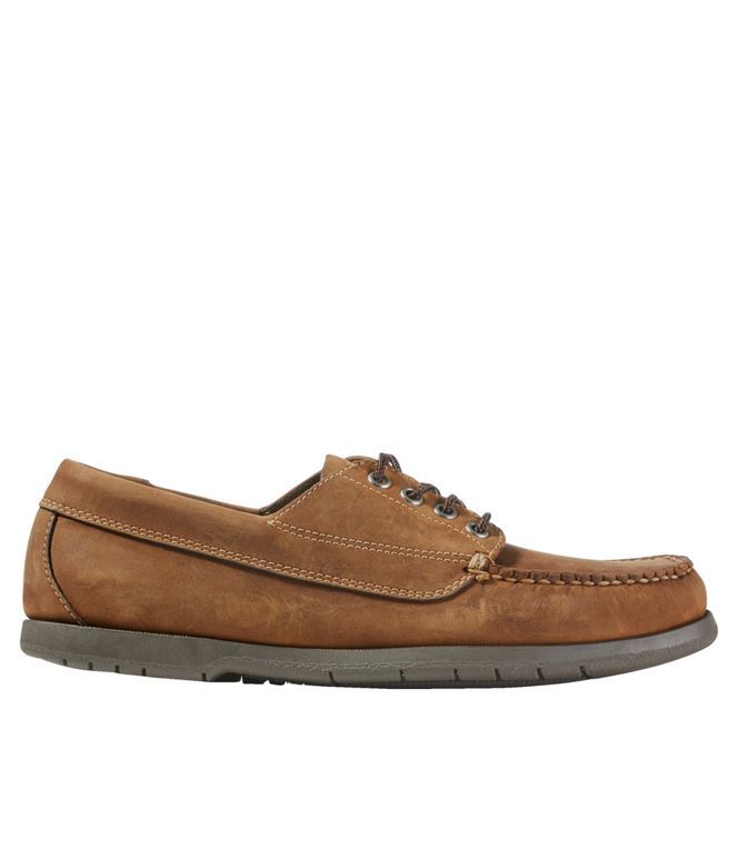 Men's Handsewn Moccasins, Blucher Moc | Casual at L.L.Bean Rugged Moc Toe Moccasins For Outdoor, Casual Moc Toe Slip-resistant Loafers, Casual Slip-resistant Moc Toe Loafers, Rugged Moccasins With Stitched Sole, Rugged Moccasins With Stitched Sole And Moc Toe, Outdoor Moc Toe Loafers With Rubber Sole, Rugged Moccasins With Stitched Sole And Round Toe, Outdoor Moc Toe Loafers With Stitched Sole, Outdoor Plain Toe Moccasins With Stitched Sole