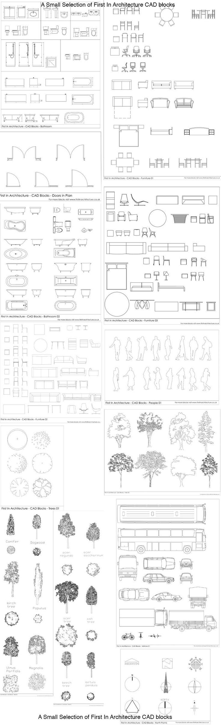 some diagrams are shown in black and white, with trees on the bottom right hand corner