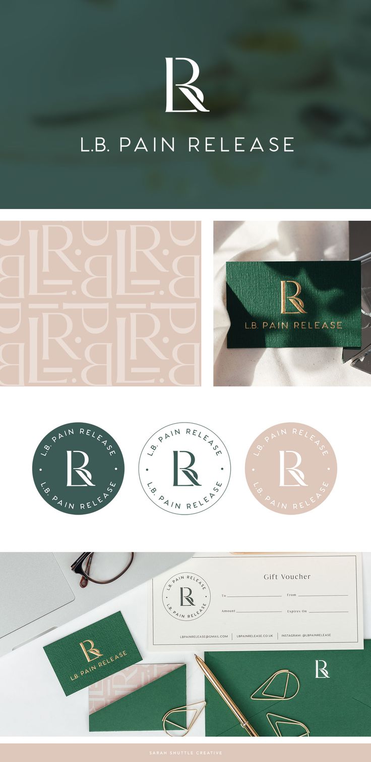 Monogram emblem for luxury branding of wellness business | Gold logo in luxury brand design with green colour palette | View more luxury logo and brand designs | feminine branding inspiration color palettes | luxury brand design business | elegant monogram logo | luxury monogram logo | modern luxury logo design | prestigious branding | premium beauty branding | stationery branding design | brand identity design luxury stationery | luxury brands aesthetic #luxurybranding #monogram #stationery Green And Gold Branding, Luxe Logo, Feminine Website Design, Feminine Website, Green Branding, Inmobiliaria Ideas, Emerald Green And Gold, Luxury Brand Logo, Business Branding Inspiration