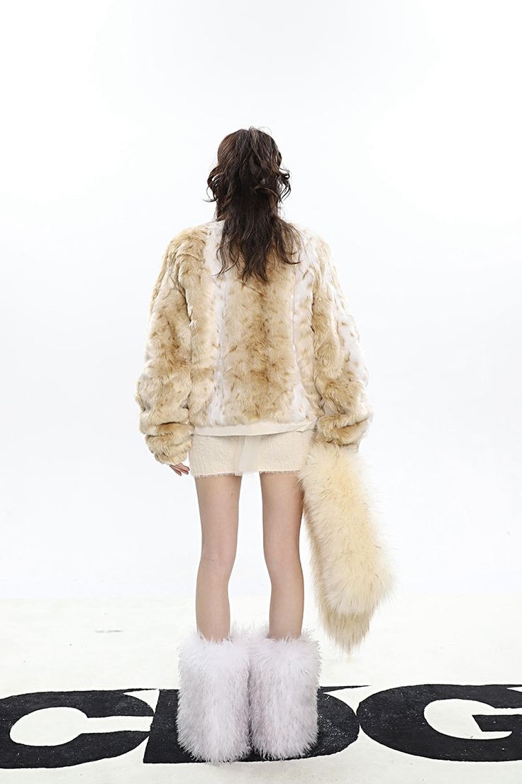 Size(cm) Length Shoulder Bust Sleeve M 61 46 114 67 L 62 47 120 68 XL 63 48 124 69 Brand: other/other Size: M L XL Color classification: Picture color Year/Season: Winter 2022 Sleeve Length: Long Sleeve Length: Regular Oversized Beige Fur Coat, Oversized Beige Fur Coat For Winter, Long Sleeve Fur Coat For Cold Fall Weather, Spring Faux Fur Long Sleeve Coat, White Oversized Long Sleeve Fur Coat, Oversized White Long Sleeve Fur Coat, Oversized White Fur Coat With Long Sleeves, Oversized Long Sleeve Faux Fur Outerwear, Oversized Faux Fur Trim Coat For Spring