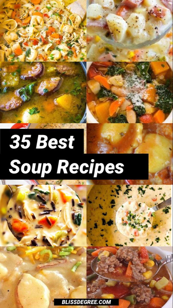 the best soup recipes for any type of meal