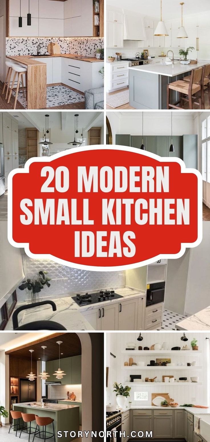 the top 20 modern small kitchen ideas