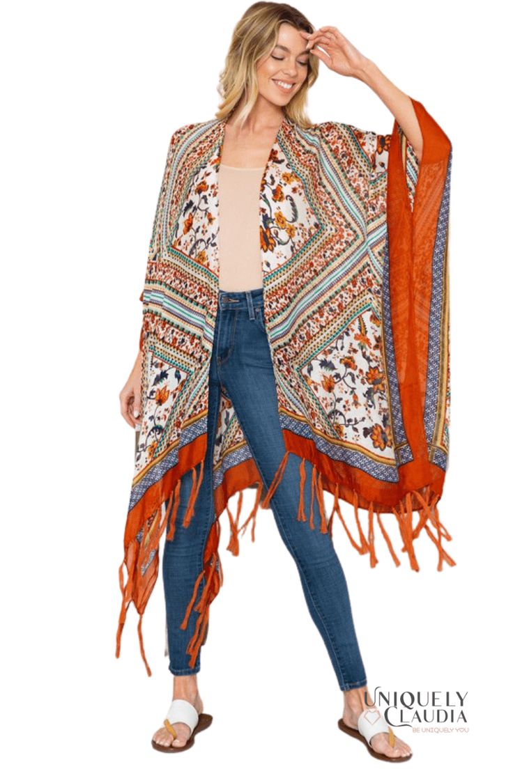 Ibiza Swim Coverup Scarf - UNIQUELY CLAUDIA Casual Beach Shawl For Spring, Casual Summer Shawl One Size, Casual Summer Shawl, Casual One Size Shawl For Summer, Casual Beach Shawl For Summer, Casual Summer Beach Shawl, Spring Vacation Bohemian Shawl, Casual Summer Shawl For Beach, Casual Multicolor Shawl For Spring