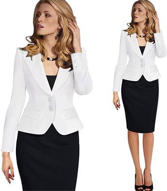 Clothes For Women In 30's, Blazer Plus Size, Elegant Blazers, Work Blazer, Plus Size Blazer, Wear To Work, Womens Fashion For Work, Solid Clothes, Work Attire