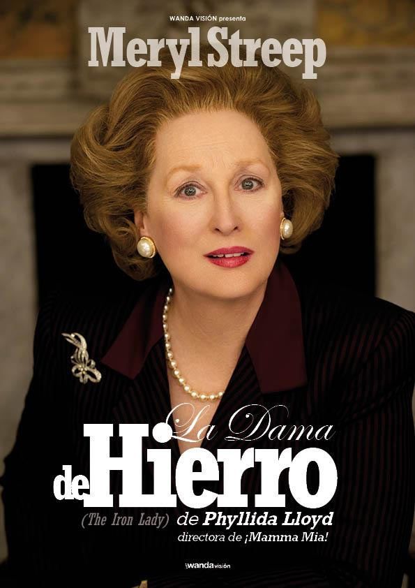 the cover of meryl streep's latest book, la dama de hierro