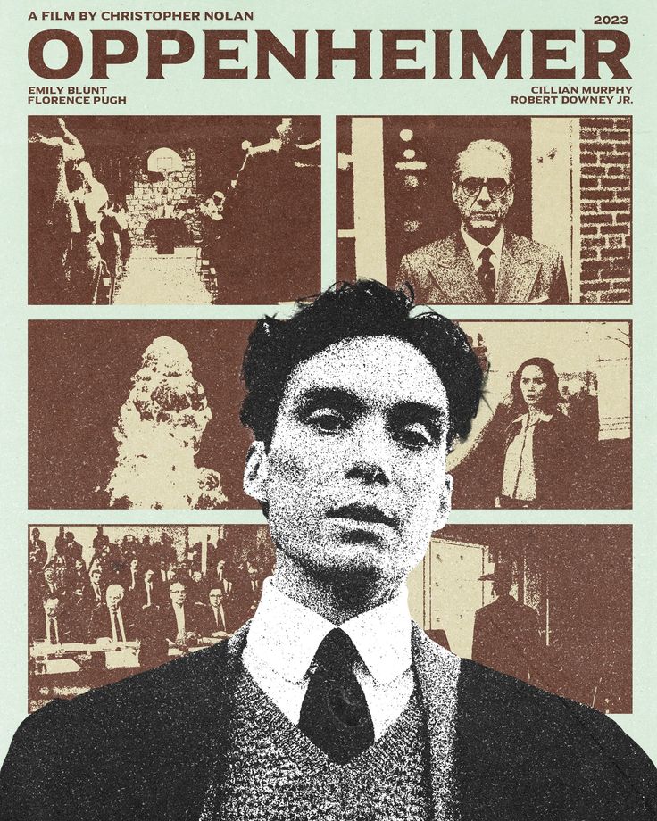 a poster for an upcoming film with the image of a man in a suit and tie