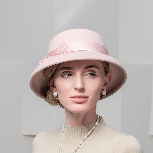 Category:Hats; Embellishment:Pure Color; Gender:Women's; Quantity:1PC; Theme:Landscape,Family,School / Graduation,Friends,Head; Diameter:30; Style:Elegant; Hats Category:Bucket Hat; Occasion:Holiday,Casual; Material:100% Wool,Silk; Width:80; Head Circumference:53-57; Brand:EE; Front page:WE; Shipping Weight:0.159; Listing Date:11/01/2022; Head Circumference: Holiday Headpiece, Cheap Party, Bowler Hat, Church Hats, Wedding Hats, Fedora Hat, Kentucky Derby, Party Accessories, Pure Color