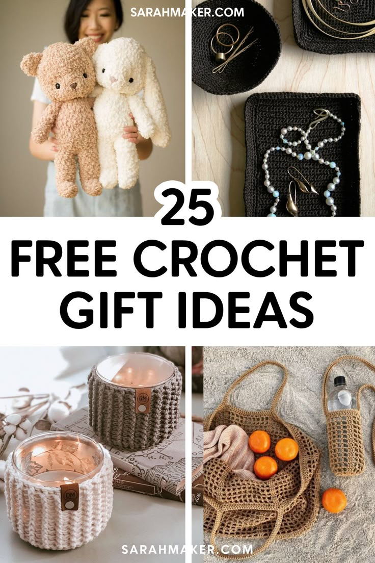 25 free crochet gift ideas