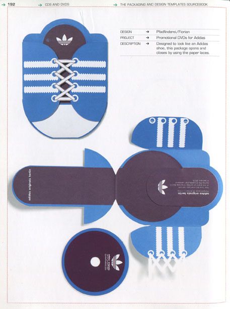 an advertisement for adidas shoes with blue and white stripes on the front, purple and white striped bottom