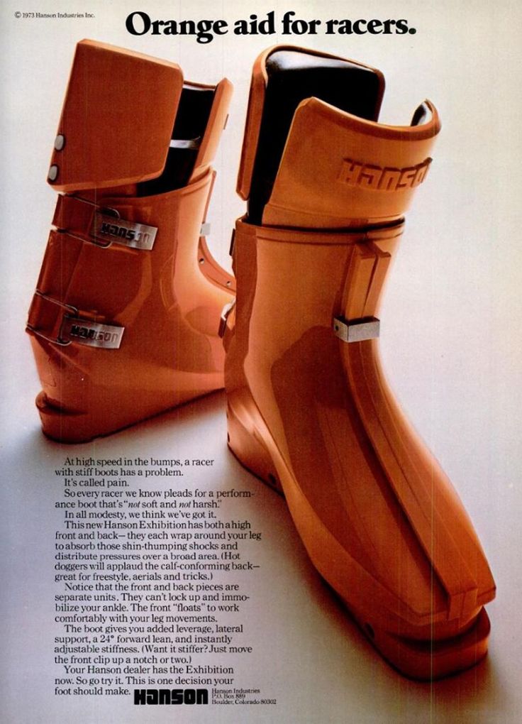 an advertisement for orange and black rain boots with the words,'orange aid for racers '