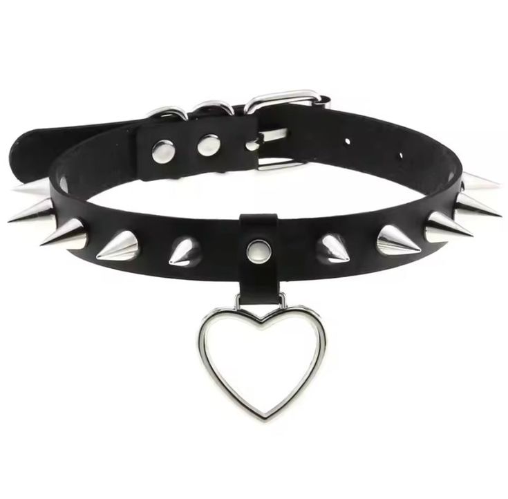 Get ready to unleash your rebellious side with our Black Punk Leather Chokers! Each choker features edgy metal accents and a grungy, punk-inspired design. Made with high-quality faux leather, our chokers come in a variety of styles so you can find the perfect one to complete your bold and daring look! Description: Item Type: NecklacesNecklace Type: Chokers/NecklacesMetals Type: Zinc AlloyOrigin: CN(Origin)Chain Type: Rope ChainMaterial: LeatherMaterial: Artificial Leather Trendy Choker For Halloween And Alternative Fashion, Edgy Choker For Halloween Festival, Grunge Halloween Choker For Concert, Adjustable Emo Choker For Alternative Fashion, Adjustable Emo Choker For Concerts, Edgy Metal Choker For Halloween, Alternative Metal Choker For Concerts, Grunge Choker For Alternative Fashion And Halloween, Adjustable Grunge Choker For Cosplay