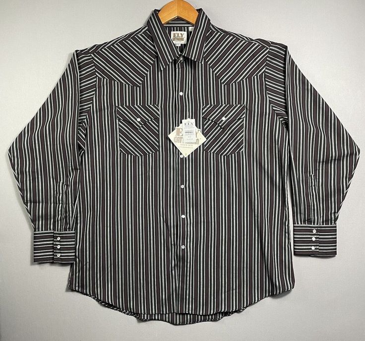 Item Title – NWT Vintage 90s Ely Cattleman New Sz XL Pearl Snap Button Up Shirt VTG Item Description – Pre-owned and worn clothing items may show signs of wear, stains, markings, and holes. Distress from age, wear, and wash. See photos for all flaws and other details of the item. Vintage clothing doesn’t alway fit according to tag size so please look at all measurements in the last few photos before purchasing. *Item have been washed and clean. Item comes from a pet and smoke free home. Rough estimate measurements are in the pictures. Please measure your favorite garment and compare to insure a good fit for you. Judge and review all pictures before buying the item. Please feel free to message me for more pictures if needed. Shipping & Handling – Shipped via USPS. Will ship item the day of Ziplock Bags, Ely, Button Up Shirt, Snap Button, Vintage Clothing, Casual Button Down Shirts, See Photo, Clothing Items, Vintage 90s