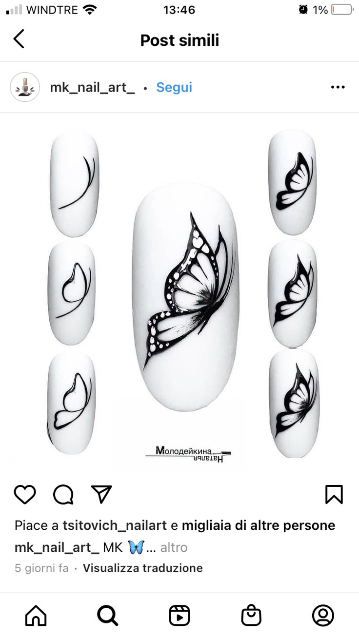 How To Draw A Butterfly On Nails, Nail Drawing Tutorial, Draw Nail Art Design, Butterfly Nails Design Ideas, Simple Butterfly Nail Art, Nail Art Designs Butterfly, Simple Butterfly Nails, Butterfly Nail Art Designs, Nail Art Butterfly