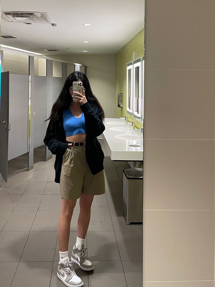 Mid Air Jordan 1 Outfit Women, Nike Jordan Mid Outfit, Nike Air Jordan 1 Mid Outfit Women, Jordan Mids Outfit, Jordan Mid 1 Outfit Women, Nike Air Jordan 1 Mid Outfit, White Jordans Outfit, Air Jordan 1 Mid Outfit Women, Air Jordan 1 Mid Linen