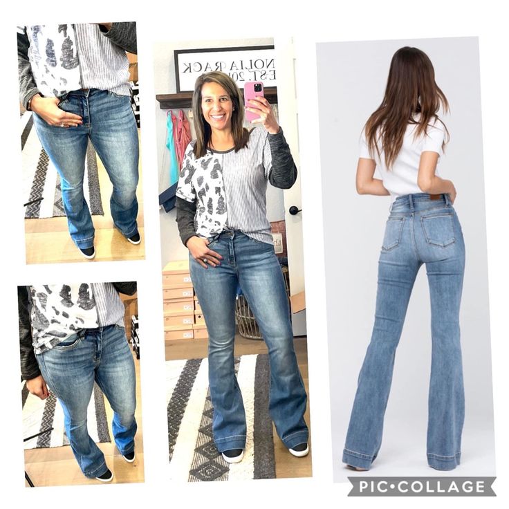 New. Never Worn. The Tags Were Taken Off. Jeggings, Flare Jeans, Wide Leg, Color Blue, Women Jeans, Tags, Women Shopping, Blue, Color