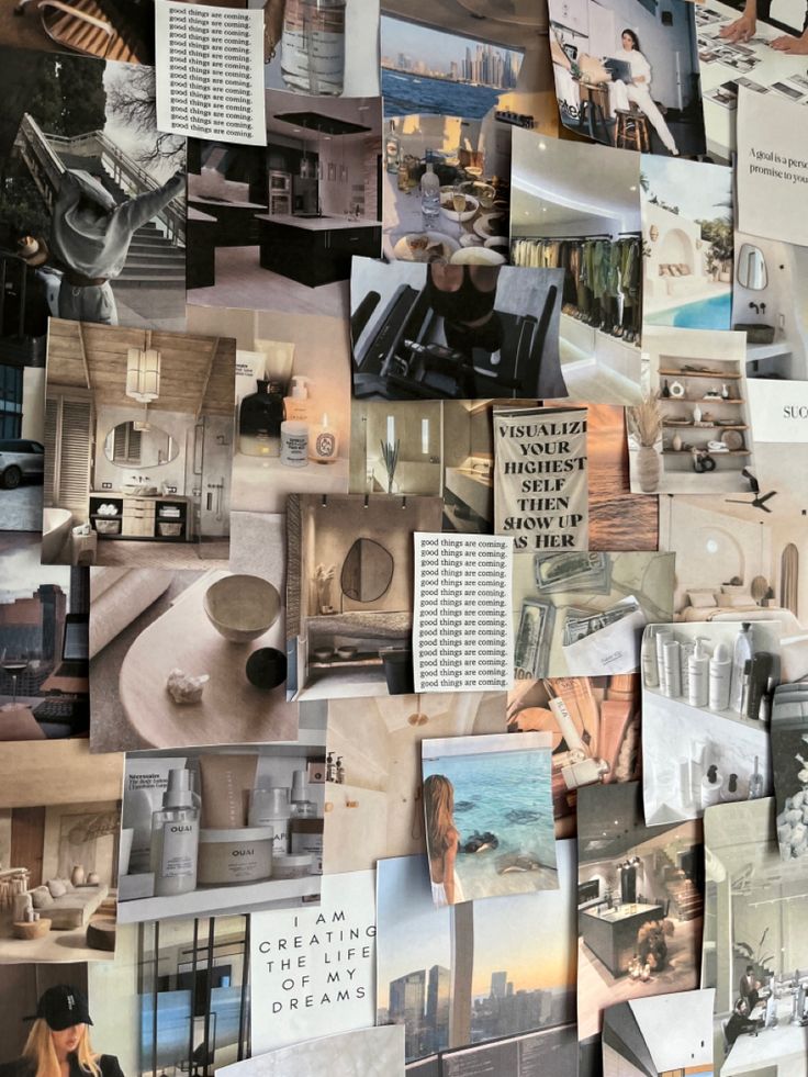 collage of photographs and photos with words on them that say, architecture is the most important thing in this world